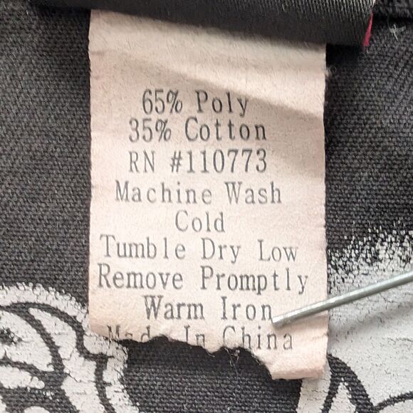 VTG Lucky 13 Collared Lightweight Biker Jacket Women's XL True Blue Angel Wings - Picture 8 of 14